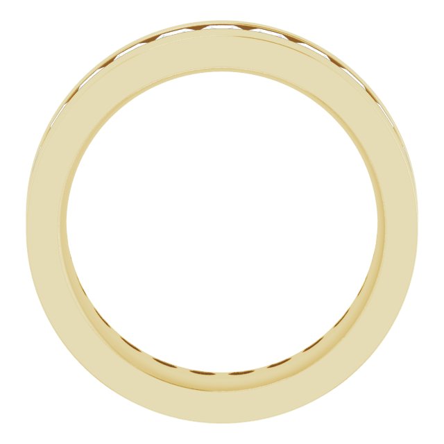 14K Yellow 4 CTW Lab-Grown Diamond Band