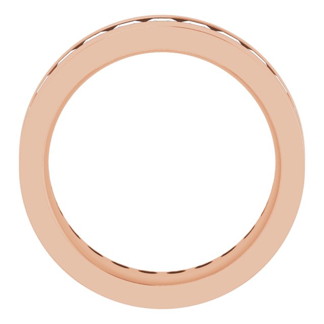 14K Rose 4 CTW Lab-Grown Diamond Band