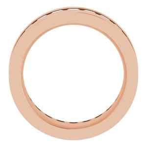 14K Rose 2 1/4 CTW Lab-Grown Diamond Band