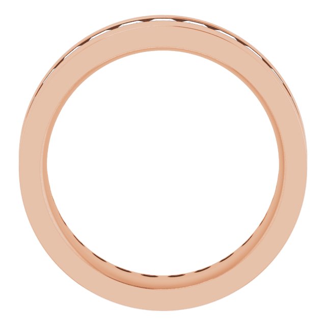 14K Rose 2 1/2 CTW Lab-Grown Diamond Band