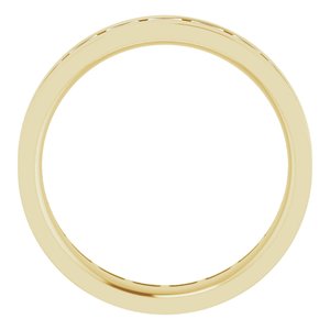 14K Yellow 1 1/5 CTW Lab-Grown Diamond Band