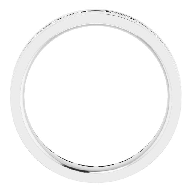14K White 1 1/5 CTW Lab-Grown Diamond Band