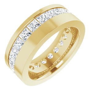 14K Yellow 3 5/8 CTW Lab-Grown Diamond Band