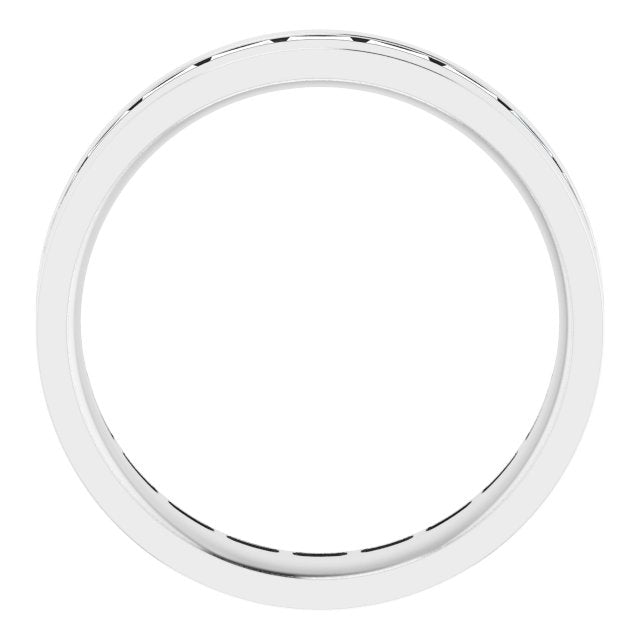 14K White 1 1/2 CTW Lab-Grown Diamond Band