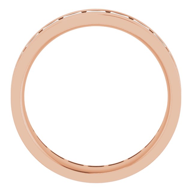 14K Rose 1 1/2 CTW Lab-Grown Diamond Band