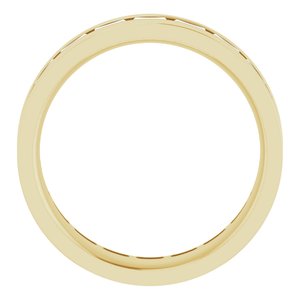 14K Yellow 1 1/3 CTW Lab-Grown Diamond Band
