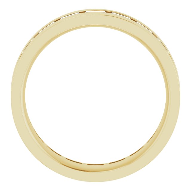 14K Yellow 1 1/3 CTW Lab-Grown Diamond Band