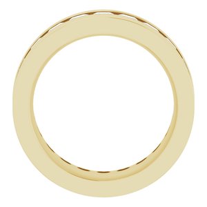 14K Yellow 3 5/8 CTW Lab-Grown Diamond Band