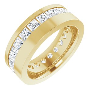 14K Yellow 3 5/8 CTW Lab-Grown Diamond Band