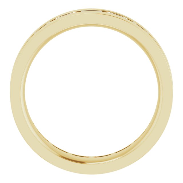 14K Yellow 1 1/8 CTW Lab-Grown Diamond Band