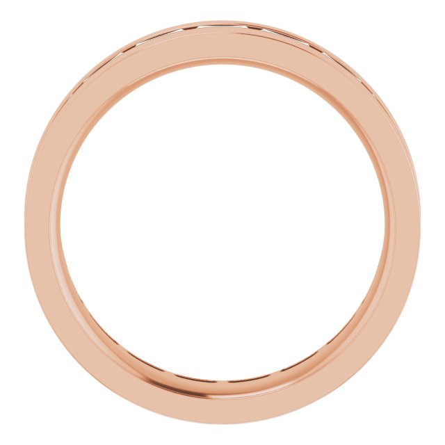 14K Rose 1 1/8 CTW Lab-Grown Diamond Band