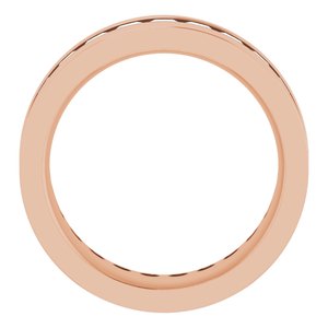 14K Rose 2 1/3 CTW Lab-Grown Diamond Band