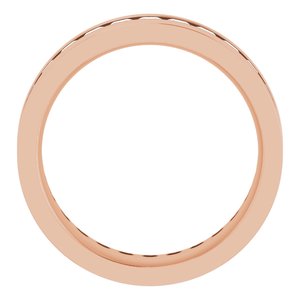 14K Rose 2 5/8 CTW Lab-Grown Diamond Band