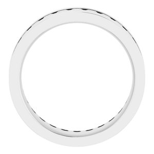 14K White 2 5/8 CTW Lab-Grown Diamond Band