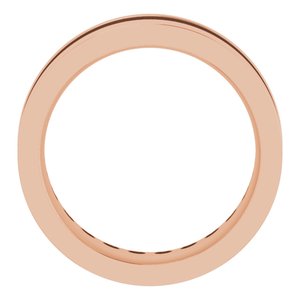 14K Rose 4 CTW Lab-Grown Diamond Band