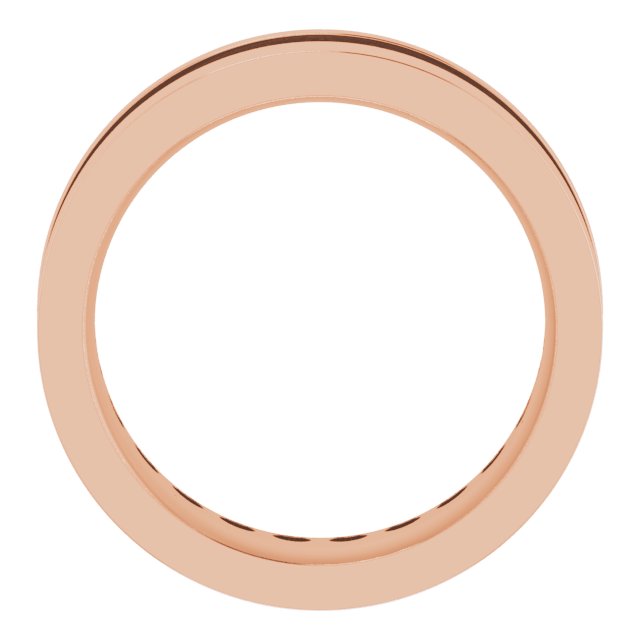 14K Rose 4 CTW Lab-Grown Diamond Band