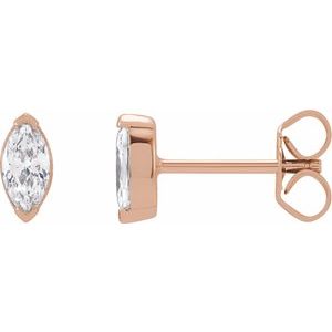 14K Rose 1/3 CTW Lab-Grown Diamond Stud Earrings