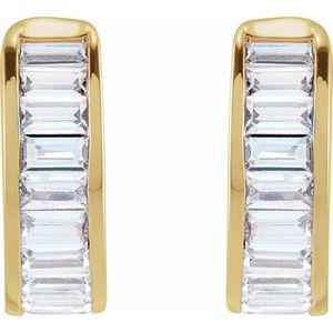 14K Yellow 3/4 CTW Lab-Grown Diamond Ear Cuff