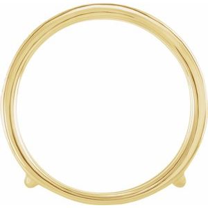 14K Yellow 1/5 CTW Lab Grown Diamond Ring Guard